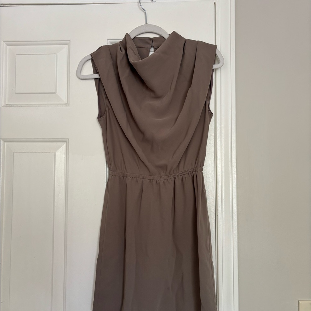Mini brown Babaton dress